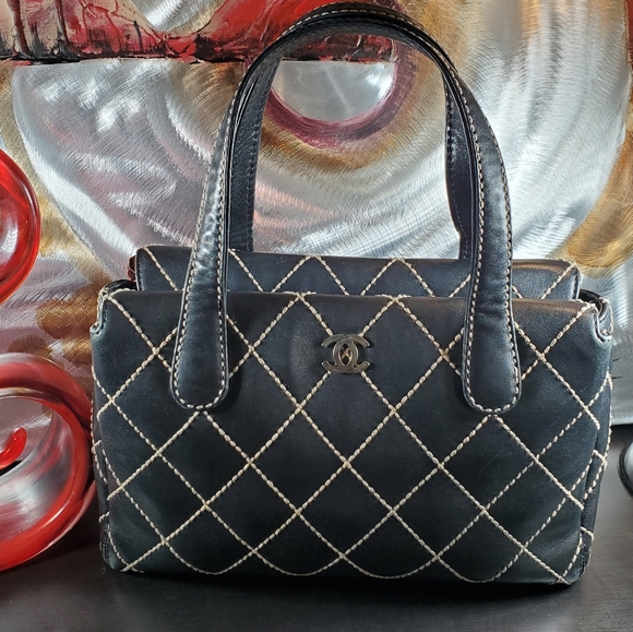CHANEL Handbags - *Sold* Chanel Wild Stitch Handbag